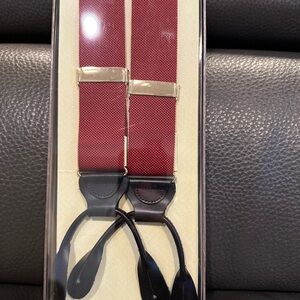 Trafalgar Red and Black Suspenders